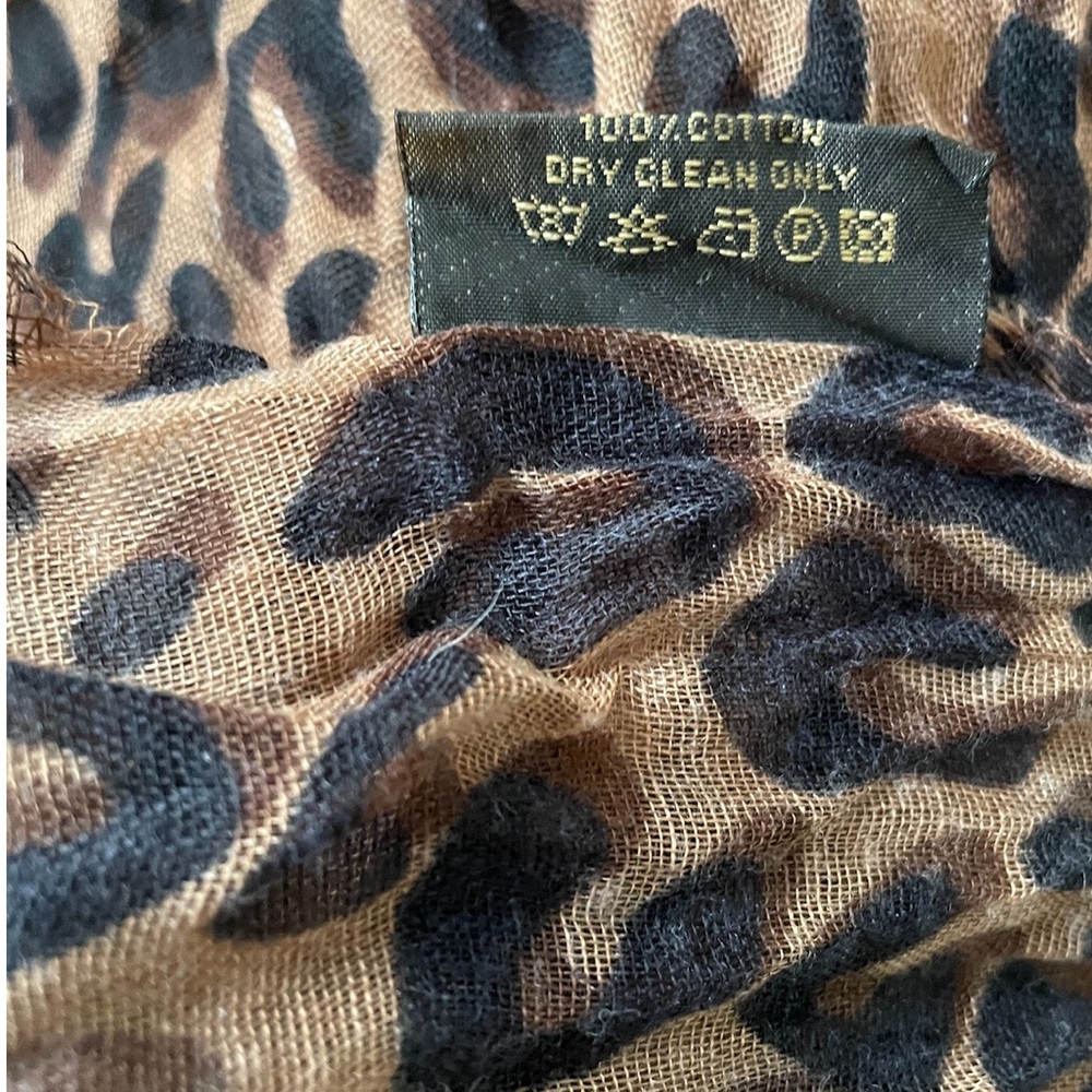 Louis Vuitton Stephen Sprouse Leopard Print scarf - Picture 7 of 8